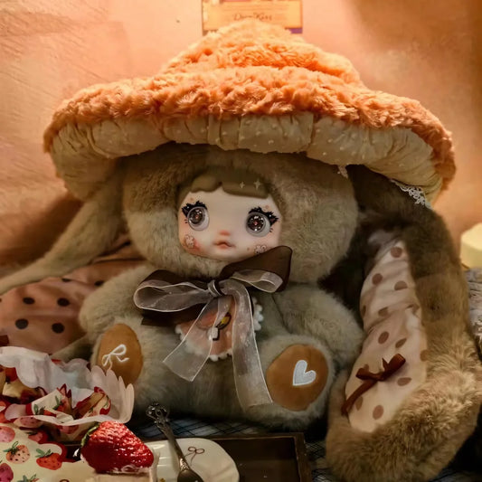 #86 Nommi Mushroom Hat 400% Plush Blind Box&ノミ キノコ帽子400%&ブラインドボックス