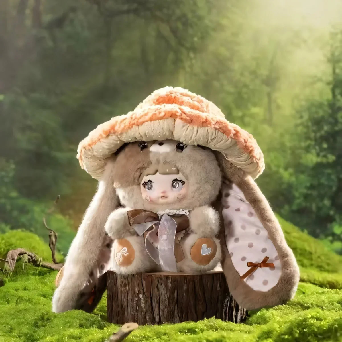 #86 Nommi Mushroom Hat 400% Plush Blind Box&ノミ キノコ帽子400%&ブラインドボックス