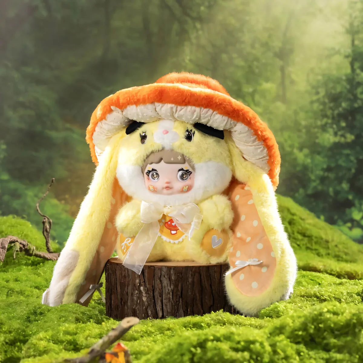 #86 Nommi Mushroom Hat 400% Plush Blind Box&ノミ キノコ帽子400%&ブラインドボックス