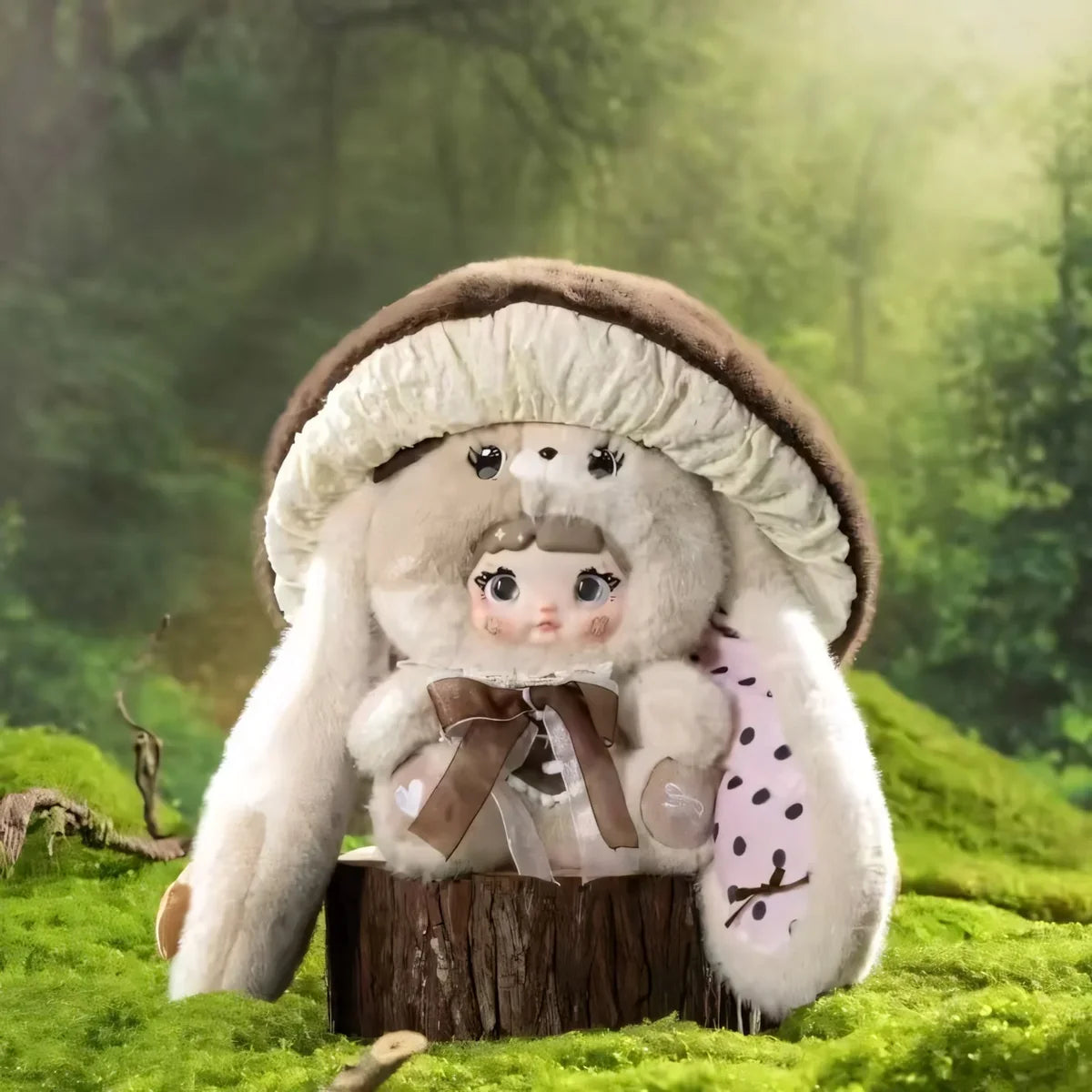 #86 Nommi Mushroom Hat 400% Plush Blind Box&ノミ キノコ帽子400%&ブラインドボックス