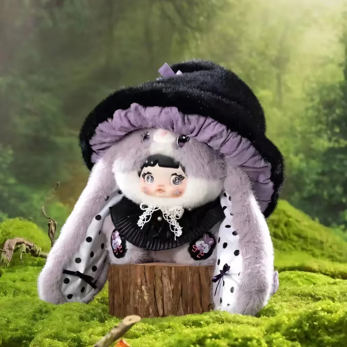 #86 Nommi Mushroom Hat 400% Plush Blind Box&ノミ キノコ帽子400%&ブラインドボックス