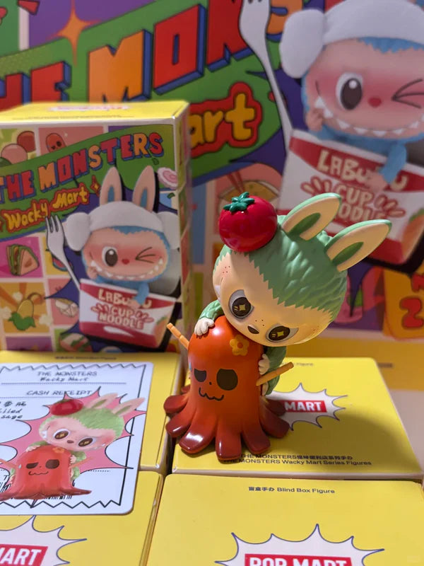 #12 ザ・モンスターズ ワッキーマートシリーズ - スクイーズチャーム ブラインドボックス＆ラブブコンビニシリーズ ブラインドボックス