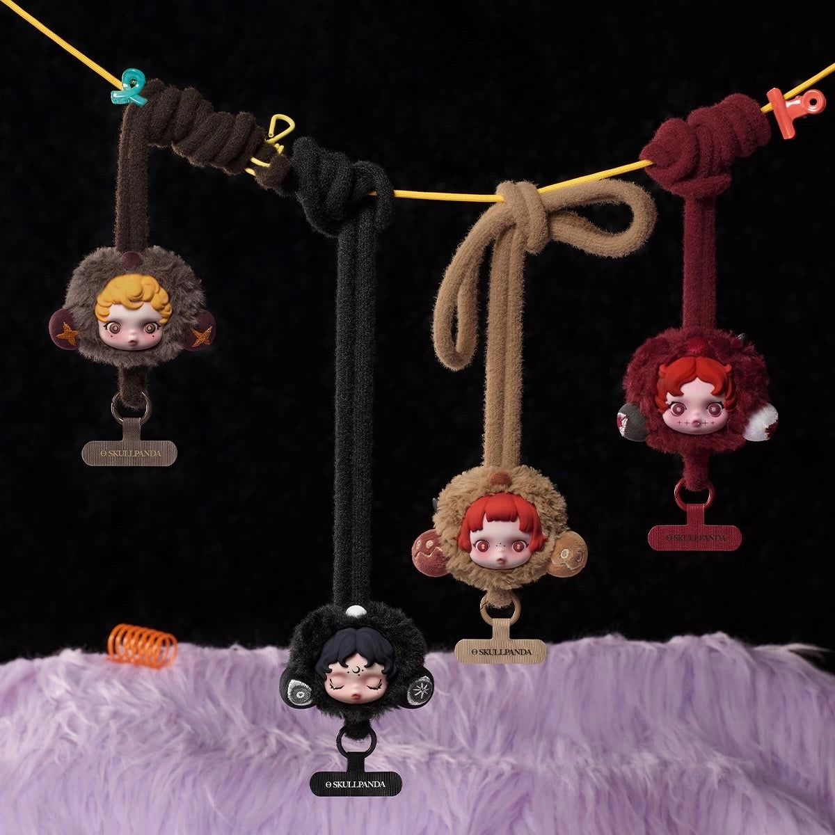 #108 SKULL PANDA You Found Me! Series Phone Lanyard Blind Box