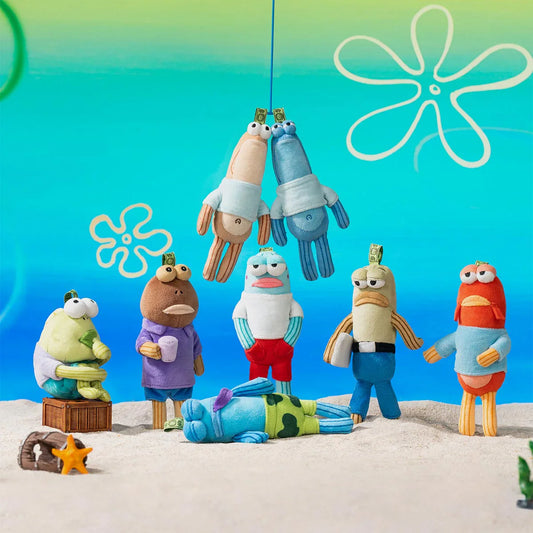 #79 Bikini Bottom Buddies - Whimsical Plush&ぬいぐるみ