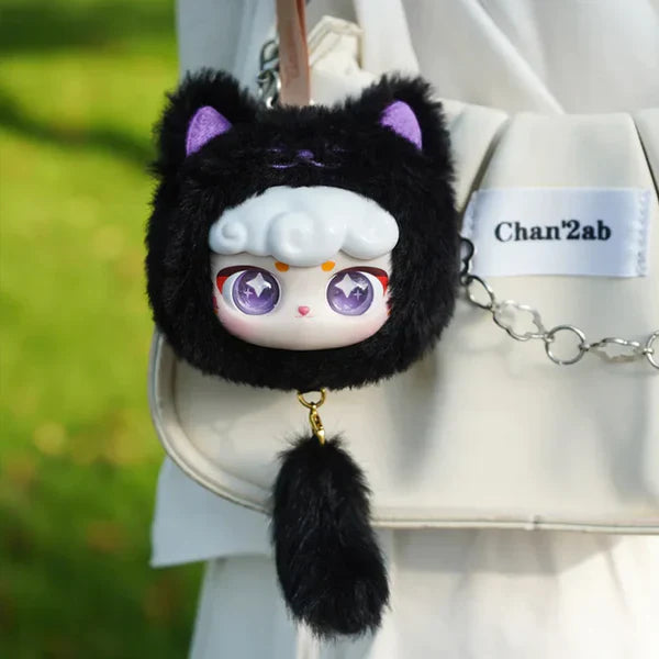#99 Lucky Meow IV Plush Series-Head Blind Box