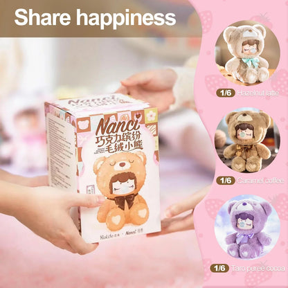 #60 Nanci Colourful Chocolate Cutie Bears Plush Blind Box